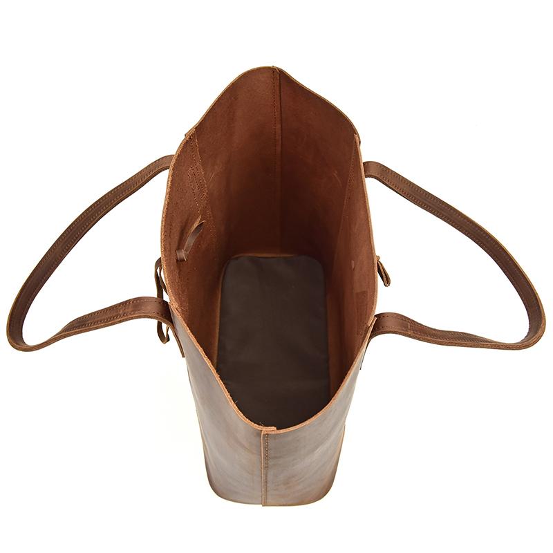 The Taavi Tote | Handcrafted Leather Tote Bag STEEL HORSE LEATHER