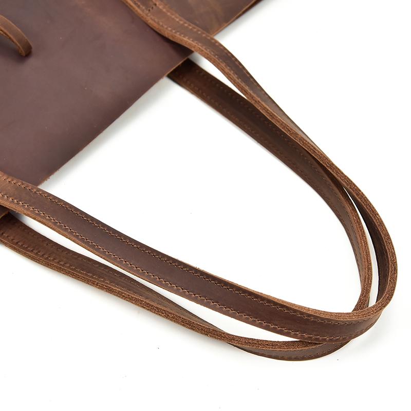 The Taavi Tote | Handcrafted Leather Tote Bag STEEL HORSE LEATHER