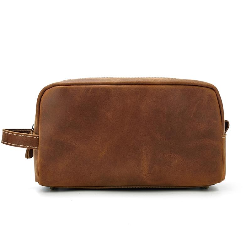 The Wanderer Toiletry Bag | Genuine Leather Toiletry Bag STEEL HORSE LEATHER
