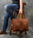 The Dagmar Leather Briefcase | Vintage Leather Messenger Bag STEEL HORSE LEATHER
