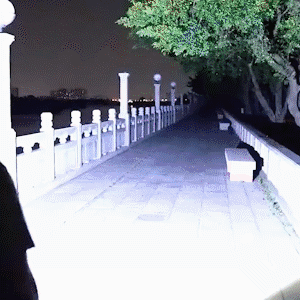 Ultra Bright Waterproof Outdoor LED Flashlight with Side Lamp Mercantile Mountain