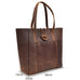 The Taavi Tote | Handcrafted Leather Tote Bag STEEL HORSE LEATHER