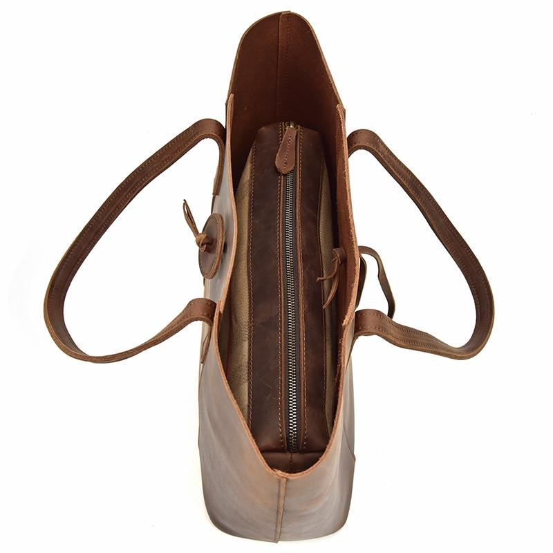 The Taavi Tote | Handcrafted Leather Tote Bag STEEL HORSE LEATHER