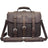 The Gustav Messenger Bag | Large Capacity Vintage Leather Messenger Bag STEEL HORSE LEATHER