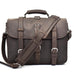 The Gustav Messenger Bag | Large Capacity Vintage Leather Messenger Bag STEEL HORSE LEATHER