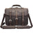 The Gustav Messenger Bag | Large Capacity Vintage Leather Messenger Bag STEEL HORSE LEATHER