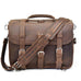 The Gustav Messenger Bag | Large Capacity Vintage Leather Messenger Bag STEEL HORSE LEATHER