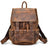 The Hagen Backpack | Vintage Leather Backpack STEEL HORSE LEATHER