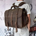 The Gustav Messenger Bag | Large Capacity Vintage Leather Messenger Bag STEEL HORSE LEATHER