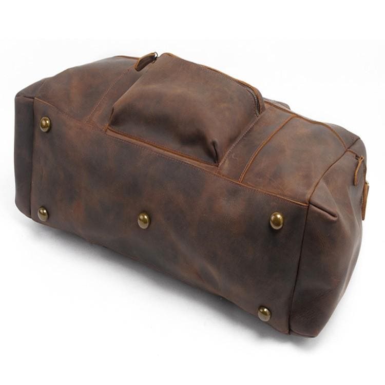 The Asta Weekender | Handcrafted Leather Duffle Bag STEEL HORSE LEATHER
