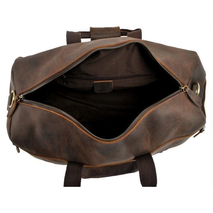 The Asta Weekender | Handcrafted Leather Duffle Bag STEEL HORSE LEATHER