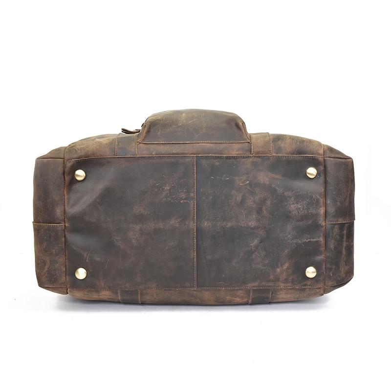 The Colden Duffle Bag | Large Capacity Leather Weekender STEEL HORSE LEATHER