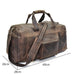 The Colden Duffle Bag | Large Capacity Leather Weekender STEEL HORSE LEATHER