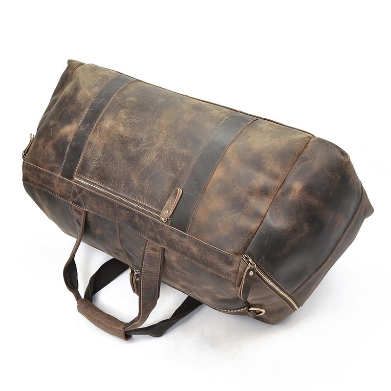 The Colden Duffle Bag | Large Capacity Leather Weekender STEEL HORSE LEATHER