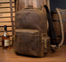 The Langley Backpack | Genuine Vintage Leather Backpack STEEL HORSE LEATHER