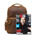 The Langley Backpack | Genuine Vintage Leather Backpack STEEL HORSE LEATHER