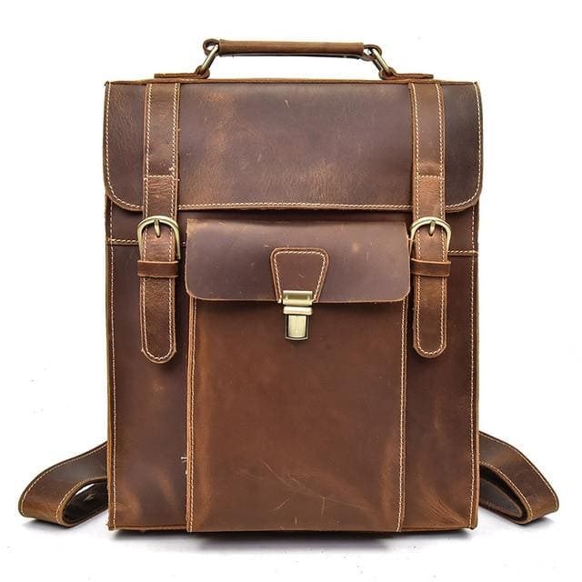 The Vali Backpack | Handmade Vintage Leather STEEL HORSE LEATHER