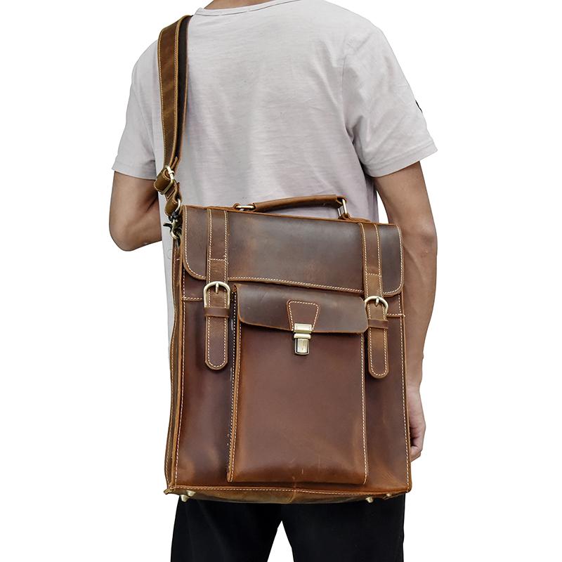 The Vali Backpack | Handmade Vintage Leather STEEL HORSE LEATHER