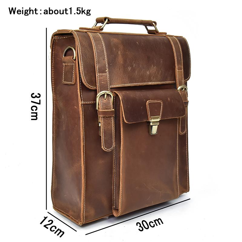 The Vali Backpack | Handmade Vintage Leather STEEL HORSE LEATHER