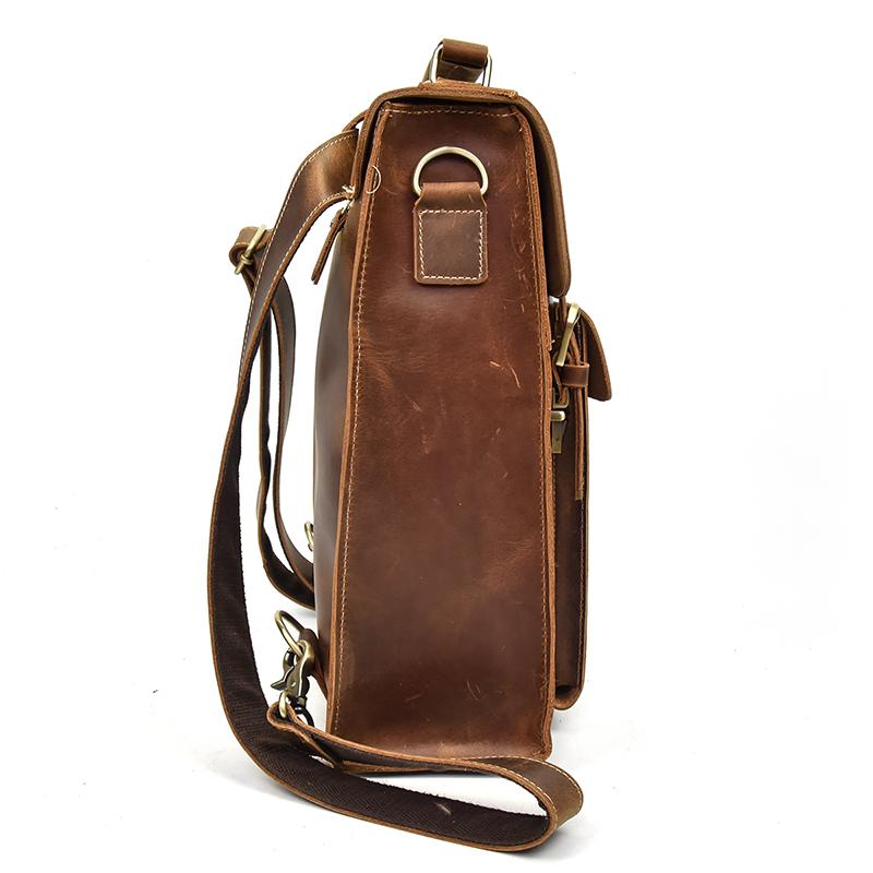 The Vali Backpack | Handmade Vintage Leather STEEL HORSE LEATHER