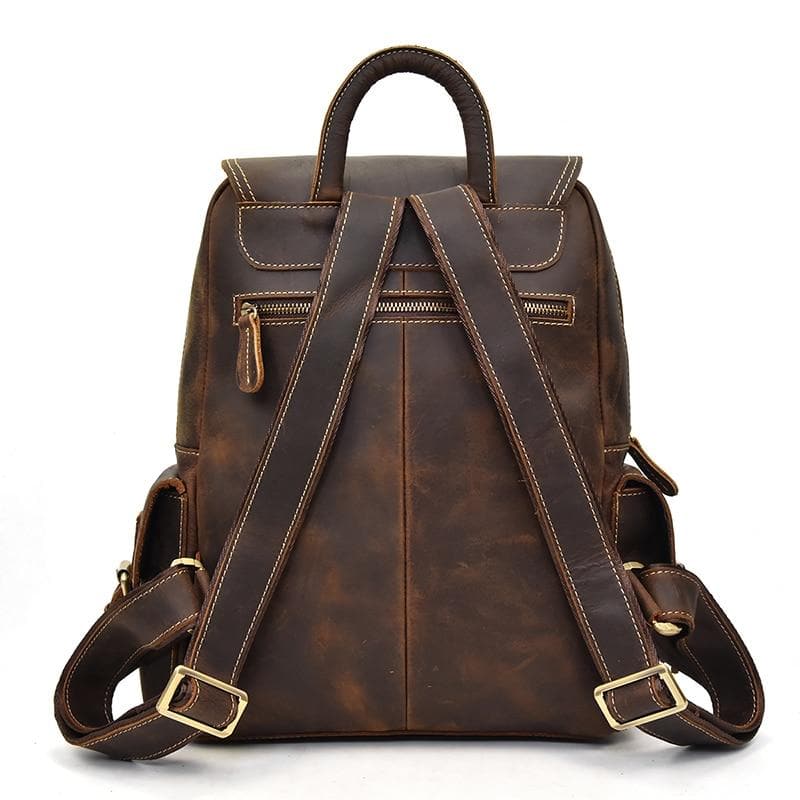 The Freja Backpack | Handcrafted Leather Backpack STEEL HORSE LEATHER