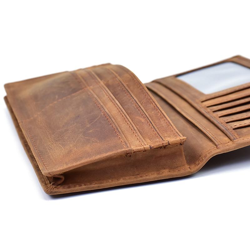 The Pathfinder Bifold Wallet | Genuine Leather Pocket Book STEEL HORSE LEATHER