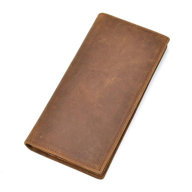 The Pathfinder Bifold Wallet | Genuine Leather Pocket Book STEEL HORSE LEATHER