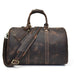 The Brandt Weekender | Small Leather Duffle Bag STEEL HORSE LEATHER