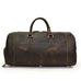 The Bard Weekender | Handmade Leather Duffle Bag STEEL HORSE LEATHER