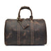 The Brandt Weekender | Small Leather Duffle Bag STEEL HORSE LEATHER