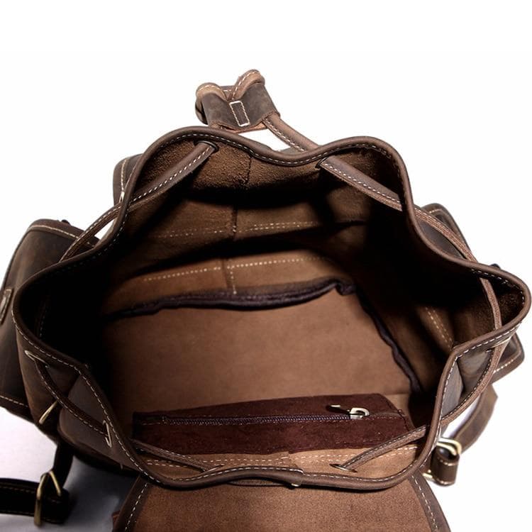 The Asmund Backpack | Genuine Leather Rucksack STEEL HORSE LEATHER