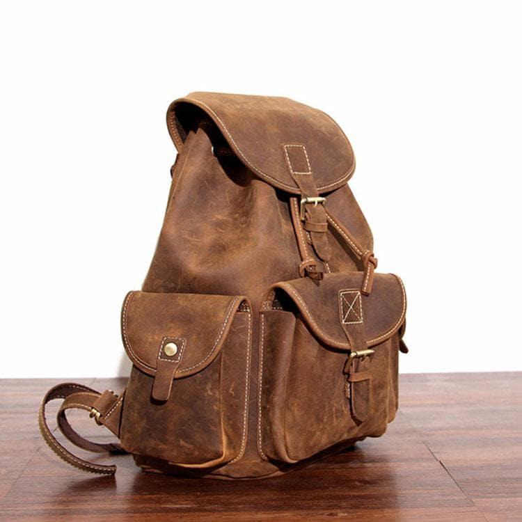 The Asmund Backpack | Genuine Leather Rucksack STEEL HORSE LEATHER