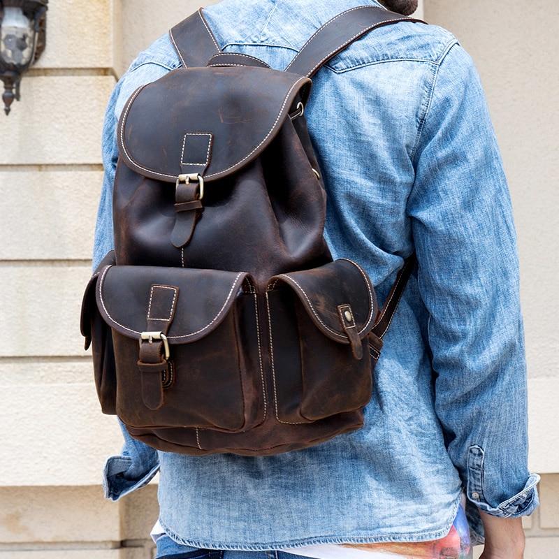 The Asmund Backpack | Genuine Leather Rucksack STEEL HORSE LEATHER