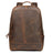 The Vernon Backpack | Genuine Vintage Leather Minimalist Backpack STEEL HORSE LEATHER