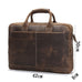 The Welch Briefcase | Vintage Leather Messenger Bag STEEL HORSE LEATHER