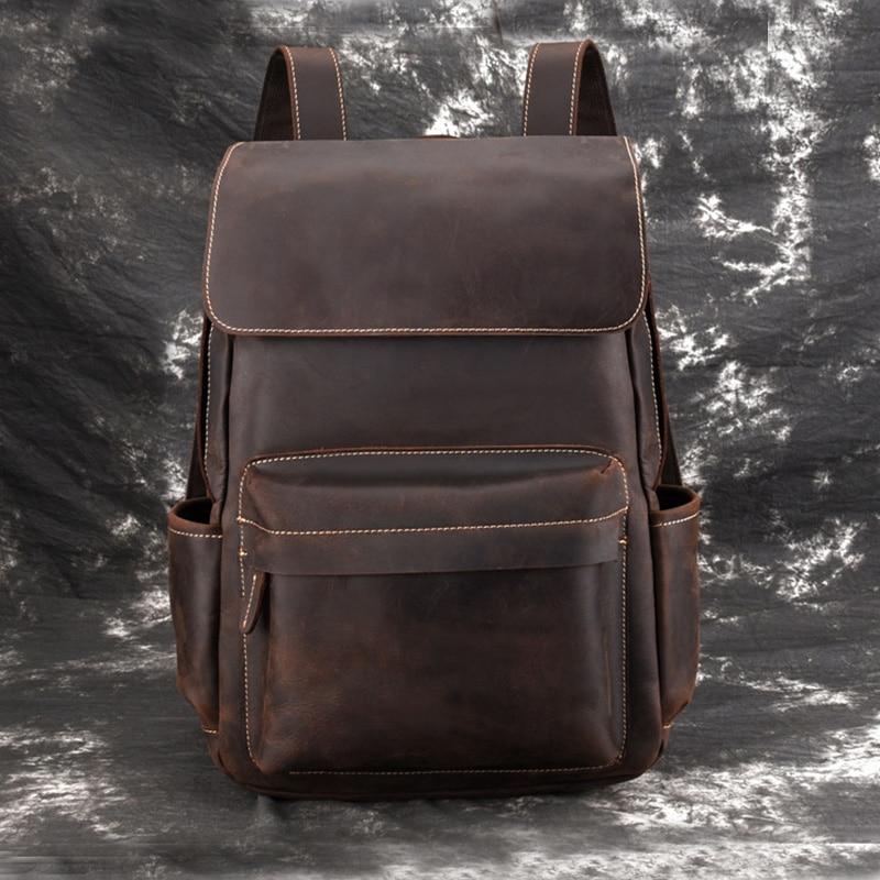 The Helka Backpack | Genuine Vintage Leather Backpack STEEL HORSE LEATHER