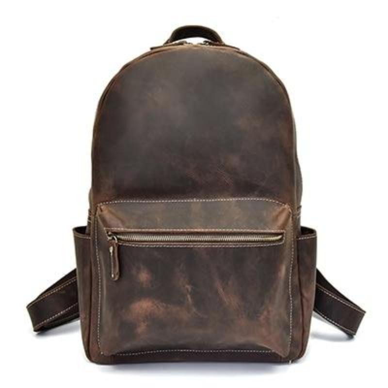 The Calder Backpack | Handcrafted Leather Backpack STEEL HORSE LEATHER