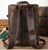 The Raoul Backpack | Handmade Vintage Leather Backpack STEEL HORSE LEATHER