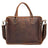 The Viggo Briefcase | Genuine Leather Messenger Bag STEEL HORSE LEATHER