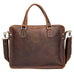 The Viggo Briefcase | Genuine Leather Messenger Bag STEEL HORSE LEATHER