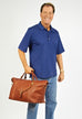 Claire Chase Laramie Leather Duffel