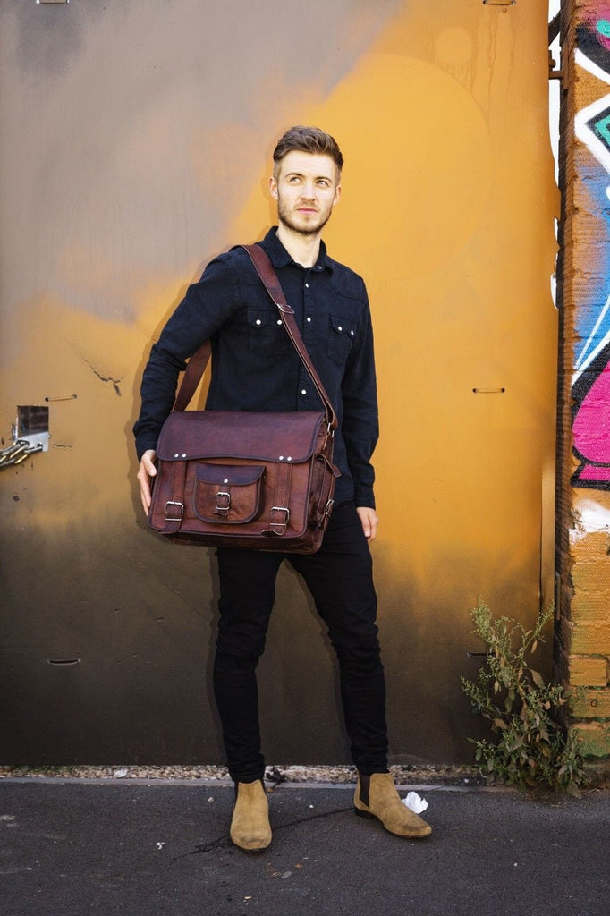 The Rugged Messenger Classy Leather Bags