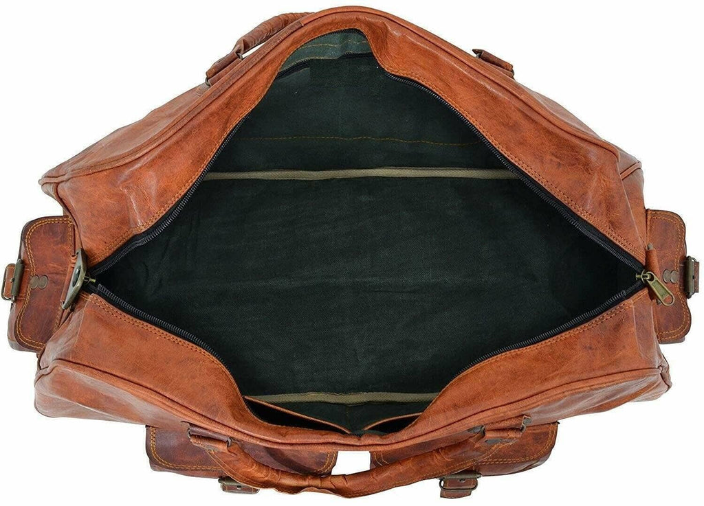 The Hydrus Carry-On Duffel Classy Leather Bags