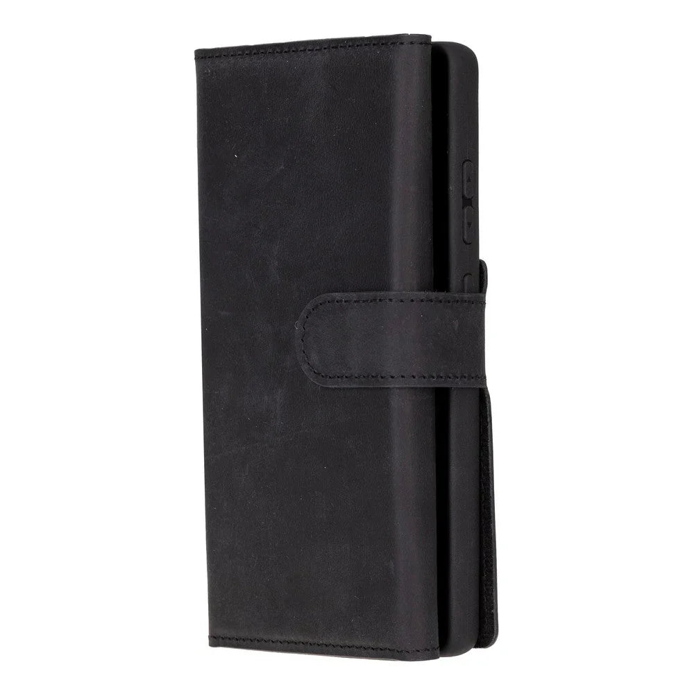 Santa Samsung Galaxy S25 Ultra Leather Detachable Wallet Case Mizuri Leather