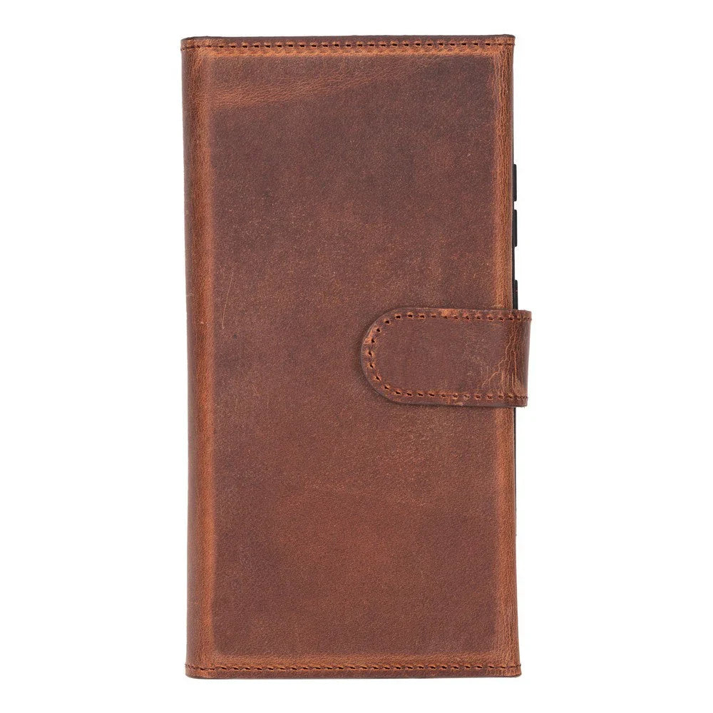 Santa Samsung Galaxy S22 Plus Leather Detachable Wallet Case - LuggageDesigners