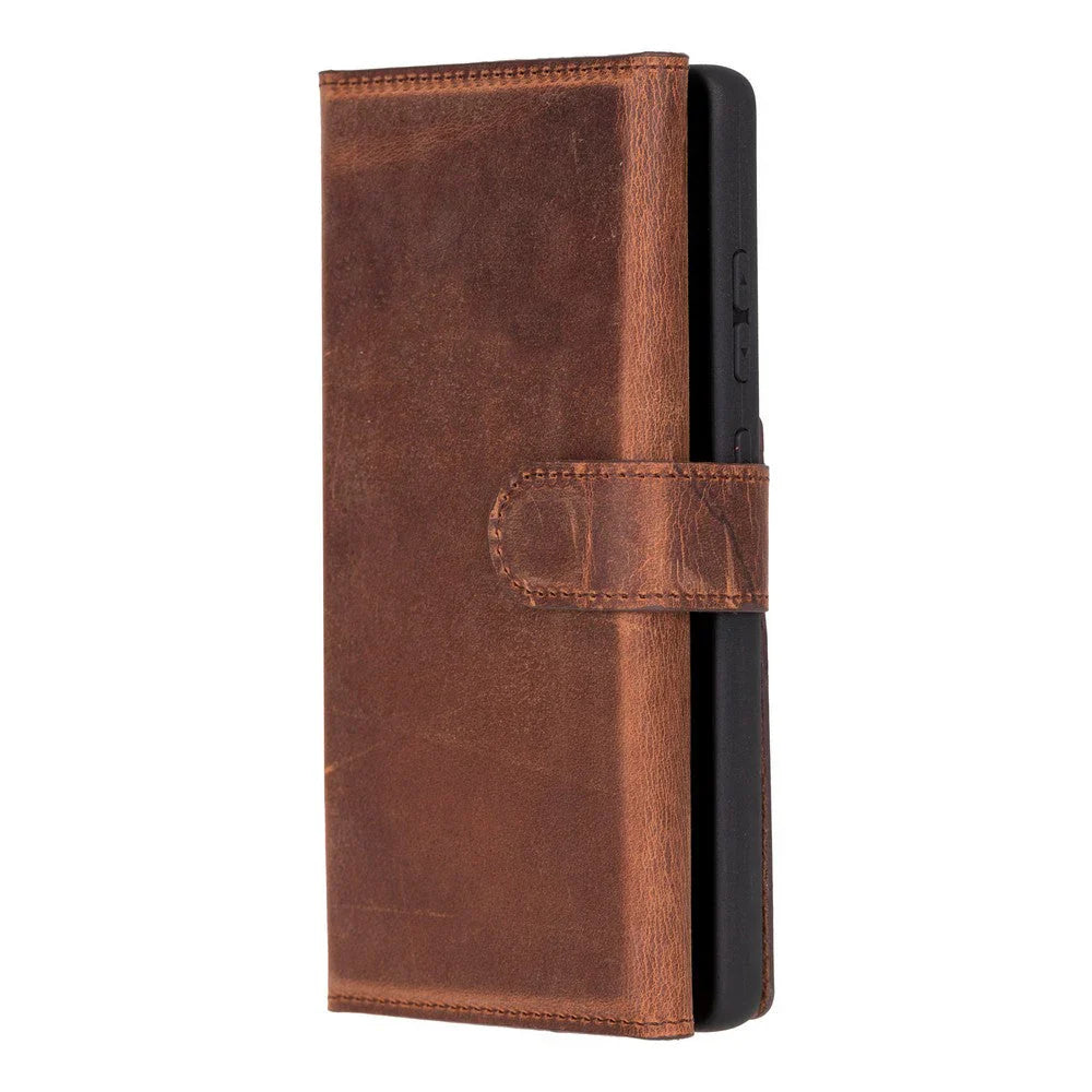 Santa Samsung Galaxy S25 Ultra Leather Detachable Wallet Case Mizuri Leather