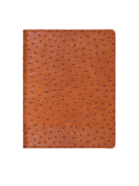 Scully Croco/Ostrich Leather ruled journal Scully