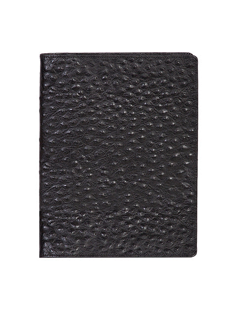 Scully Croco/Ostrich Leather ruled journal Scully