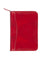 Scully Italian Leather Junior Zip Padfolio Red