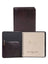 Scully Italian Leather Wirebound Desk Size Planner Walnut